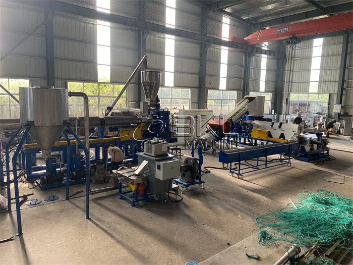 Ranulating Pelletizing Recycling Machine Plastic Woven Bags