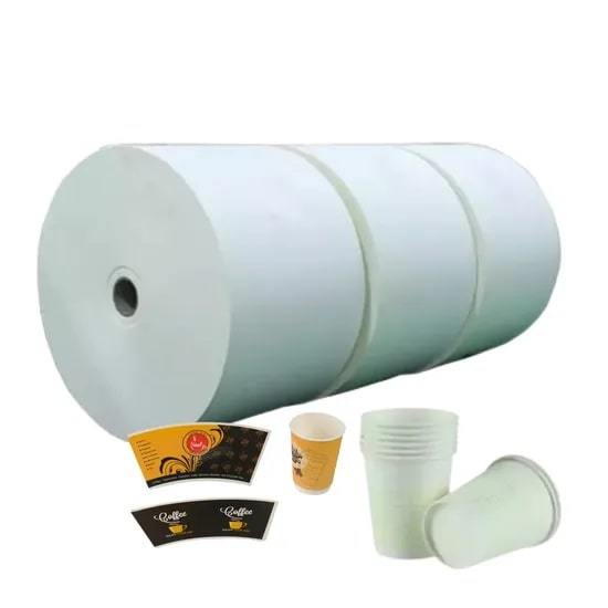 Greaseproof and Water Resistant PE Coated Paper Roll for Frozen Food Packaging Custom Sizes Available