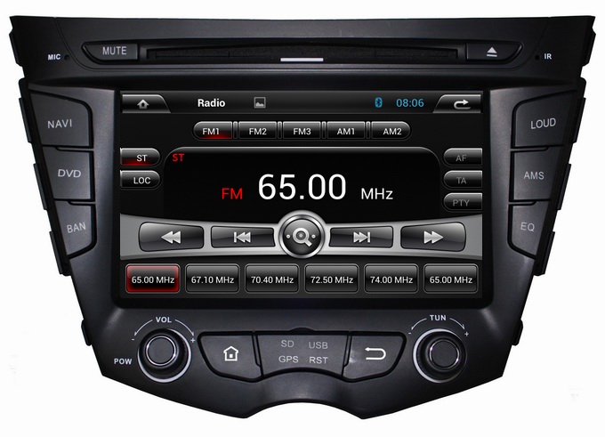 Ouchuangbo Auto DVD Radio Stereo 7"Android 4.2 for Hyundai Veloster Capacitive Screen 3G Wifi iPod OCB-7069C