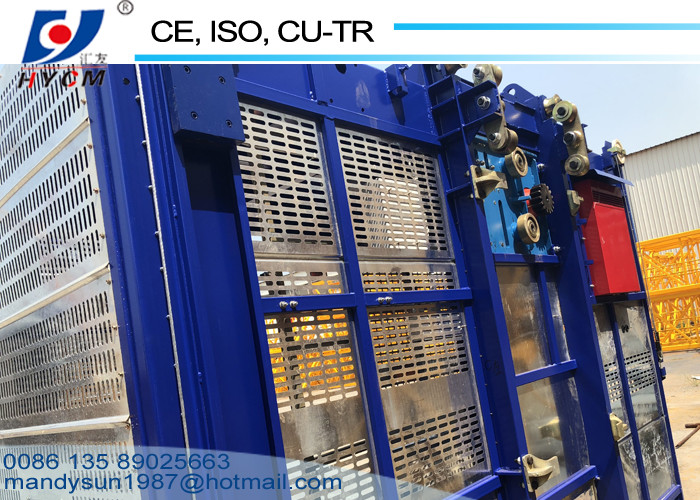 2T Double Cage/Cabin SC200 Building Hoist Construction Elevator