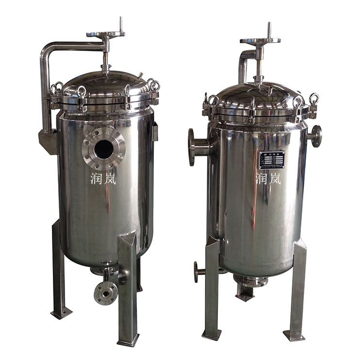 60KG Stainless Steel Cartridge Filter Canisters for Water Filtration in Food Shops