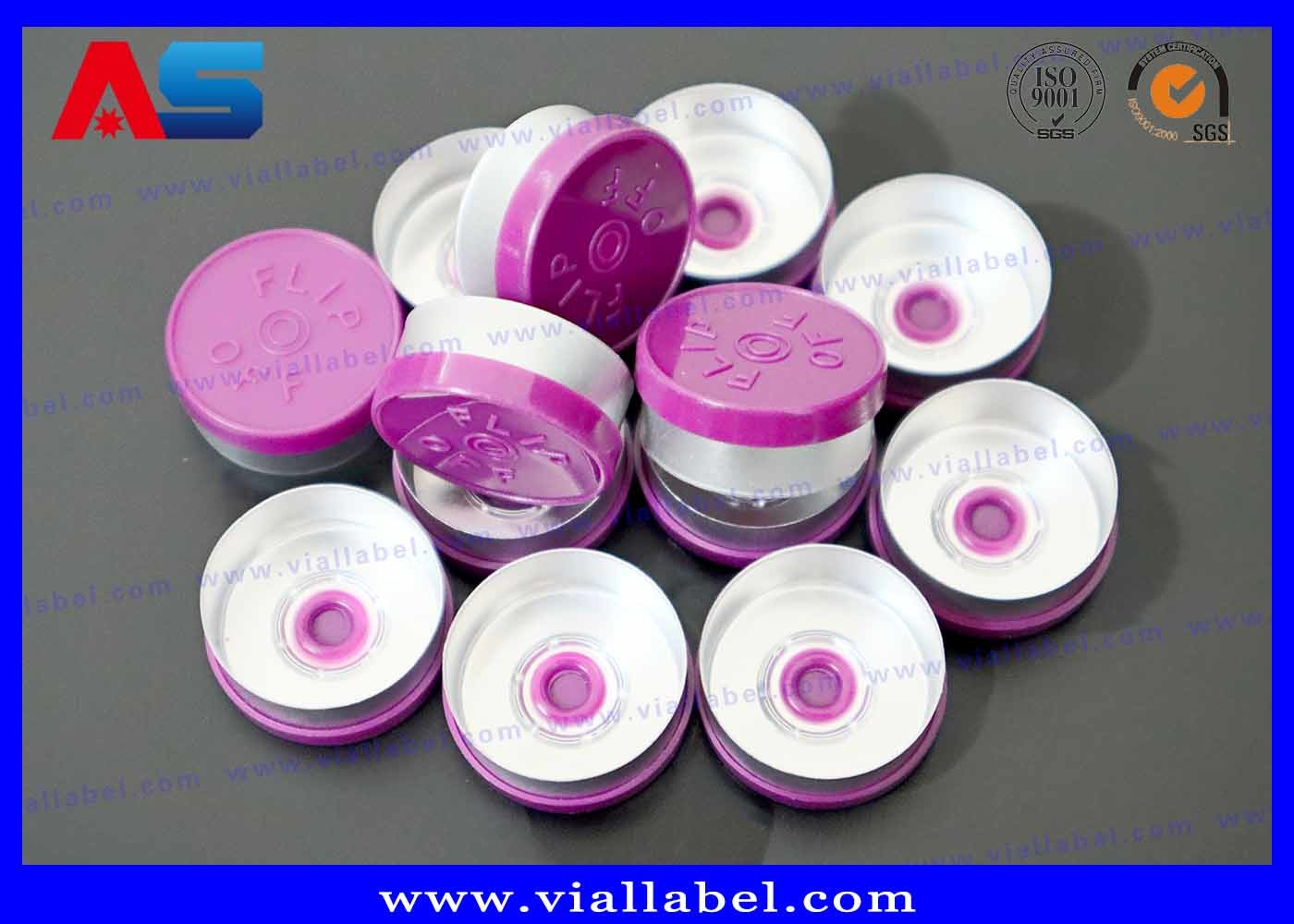 Heat Resistant Plastic Tops Flip Off Cap For Storing Chemistry Vials Bottles