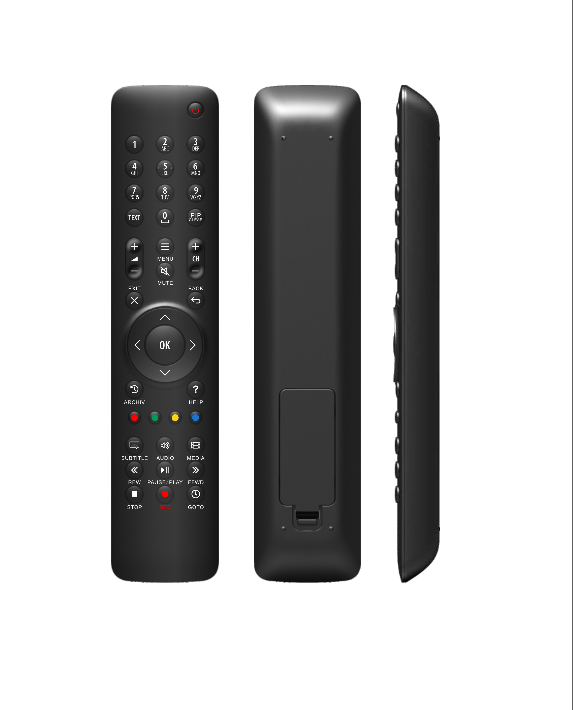 Innovative Design RF4CE Protocol RF Universal Remote Control Support Search Function