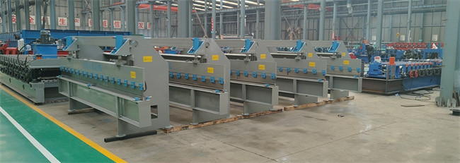 Steel Shearing And Bending Machine 15KW Metal Roof Bending Machine