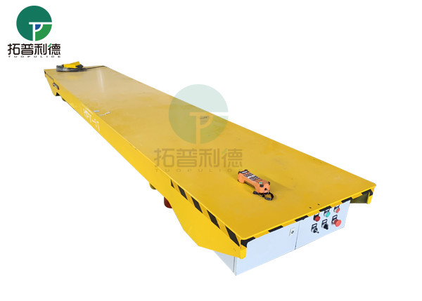 Frequency Use Factory Adjustable 15t Electric Transfer Cart On Rail