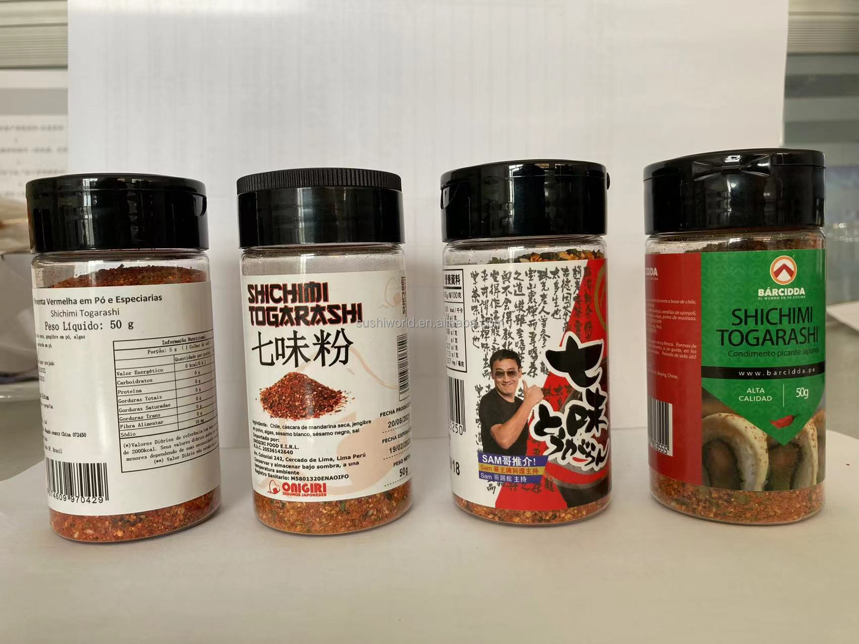 Experience the Perfect Blend of Dried Red Chili and Shichimi Nanami Togarashi Powder