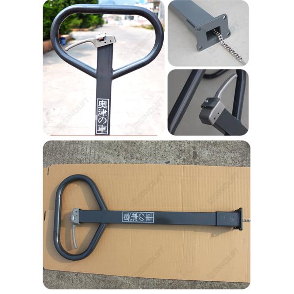 Ergonomic Pallet Truck Handle with Rubber Grip - Multi-Model Compatible