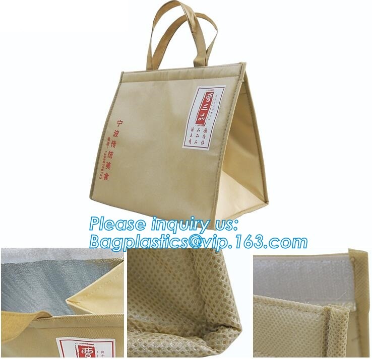 cooler bag waterproof oxford shoulder bag ice pack thermal picnic lunch box vehicle insulation bag for meal drinks pack