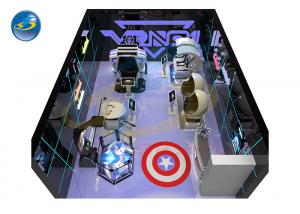 Buy cheap Small Business Virtual Reality Theme Park 9D VR Simulator Arcade Room Game Center product