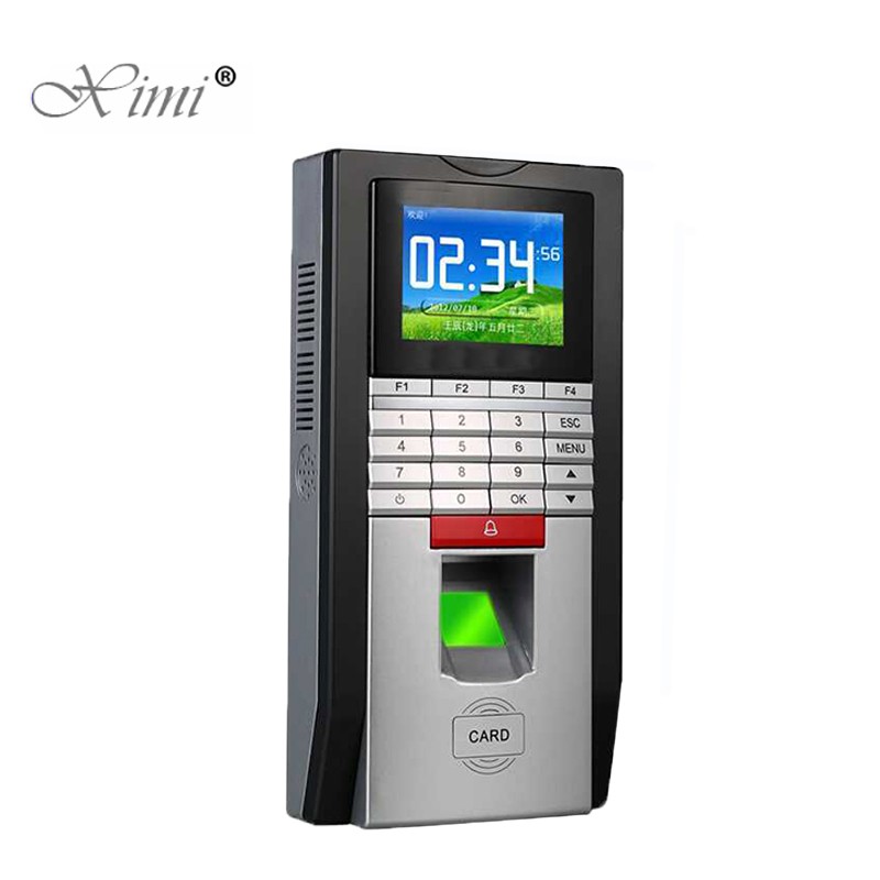 Biometric Fingerprint Time Attendance And Access Control Reader F20 Fingerprint Door Access Control System With IC Card Reader