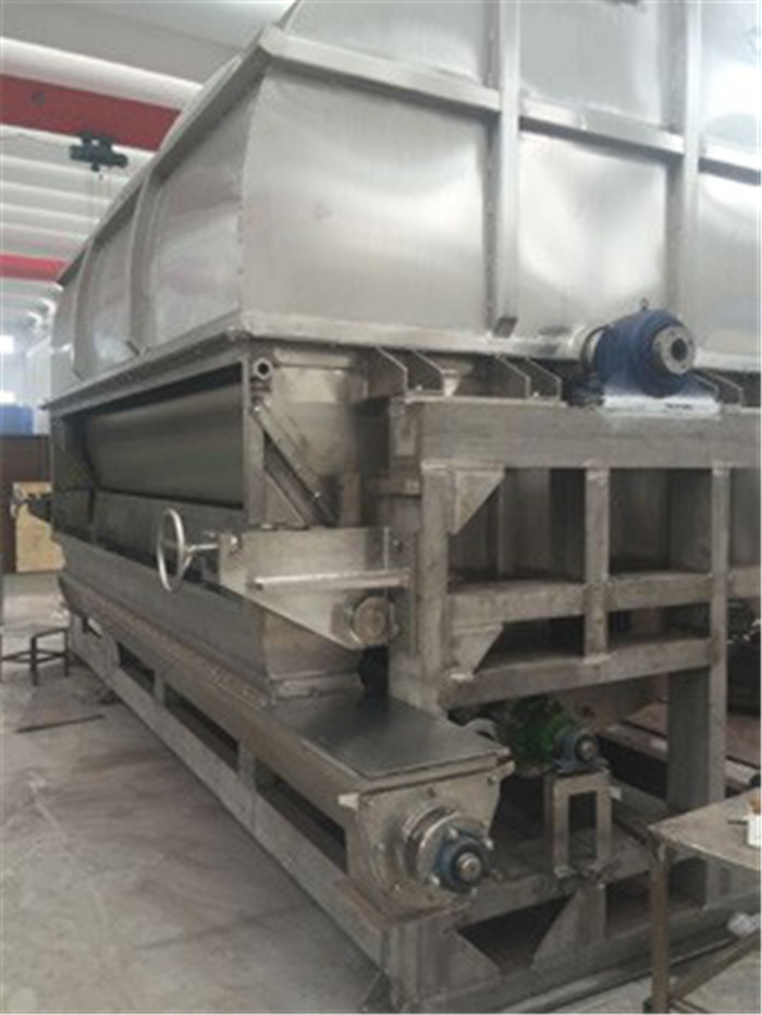 SUS304 630kg/H Cylinder Dryer Machine With Scrapper