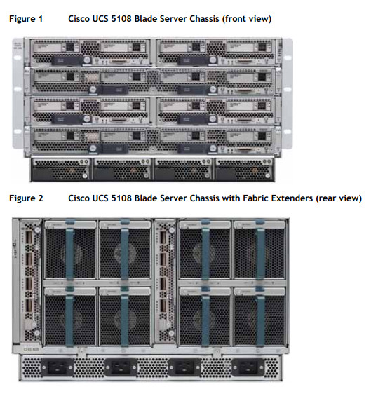 UCS 5108 Cisco Server 6U AC2 Chassis 2208XP 2204XP 2304