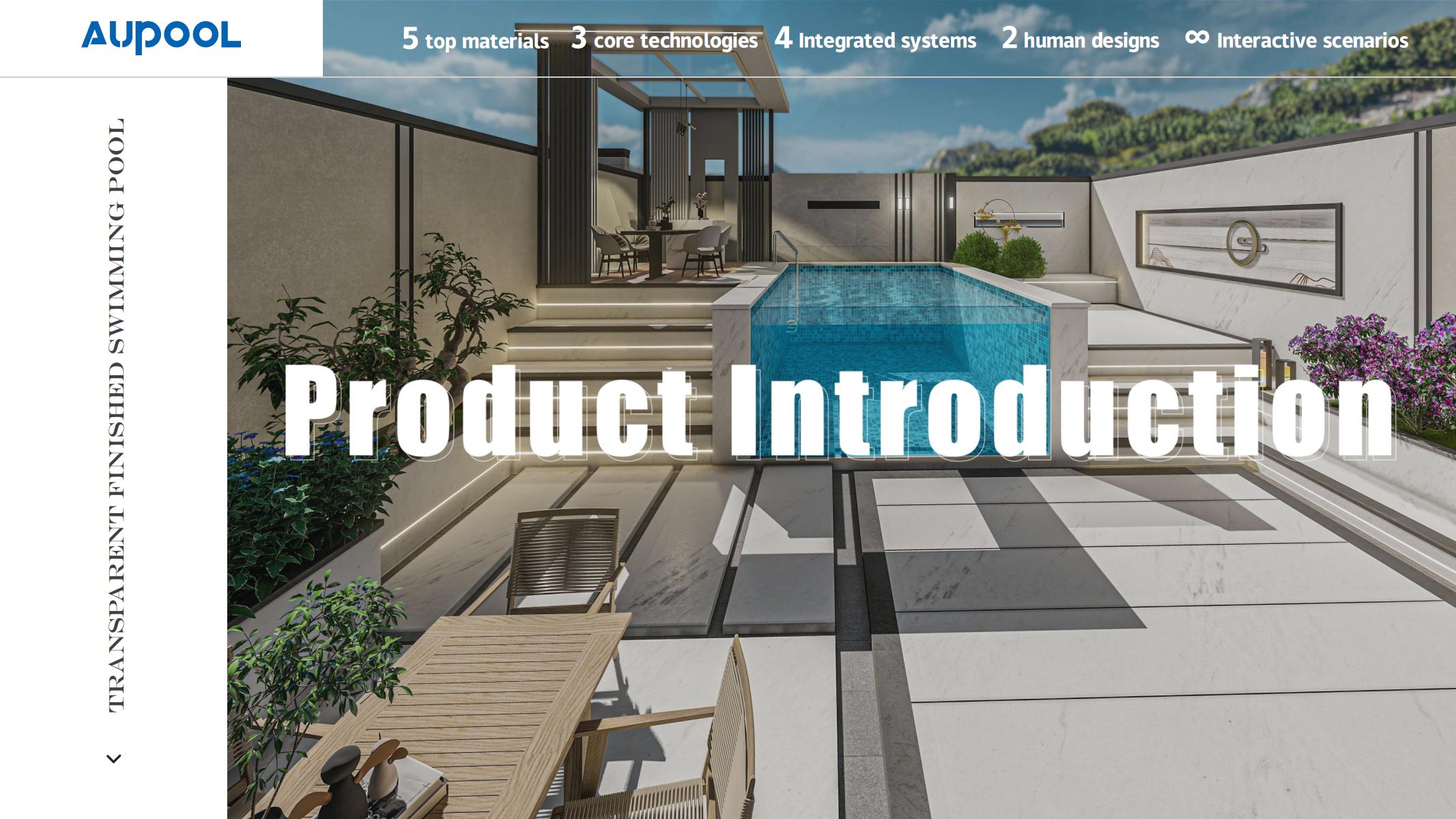 Family Swimming Pool Outdoor Fiberglass Inground Pool for Customer's Requirements