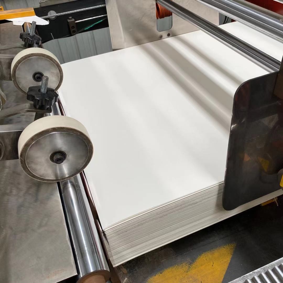 High Bulk White Kraft Paper Cup Sheet 135gsm PE Coated Waterproof
