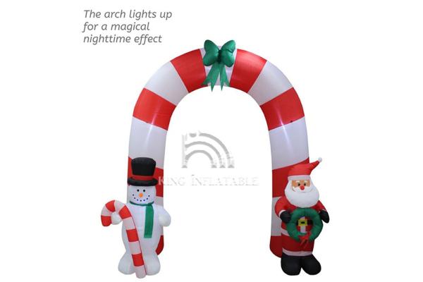 Inflatable Arches Santa Claus Snowman Outdoor Inflatable Advertising Christmas