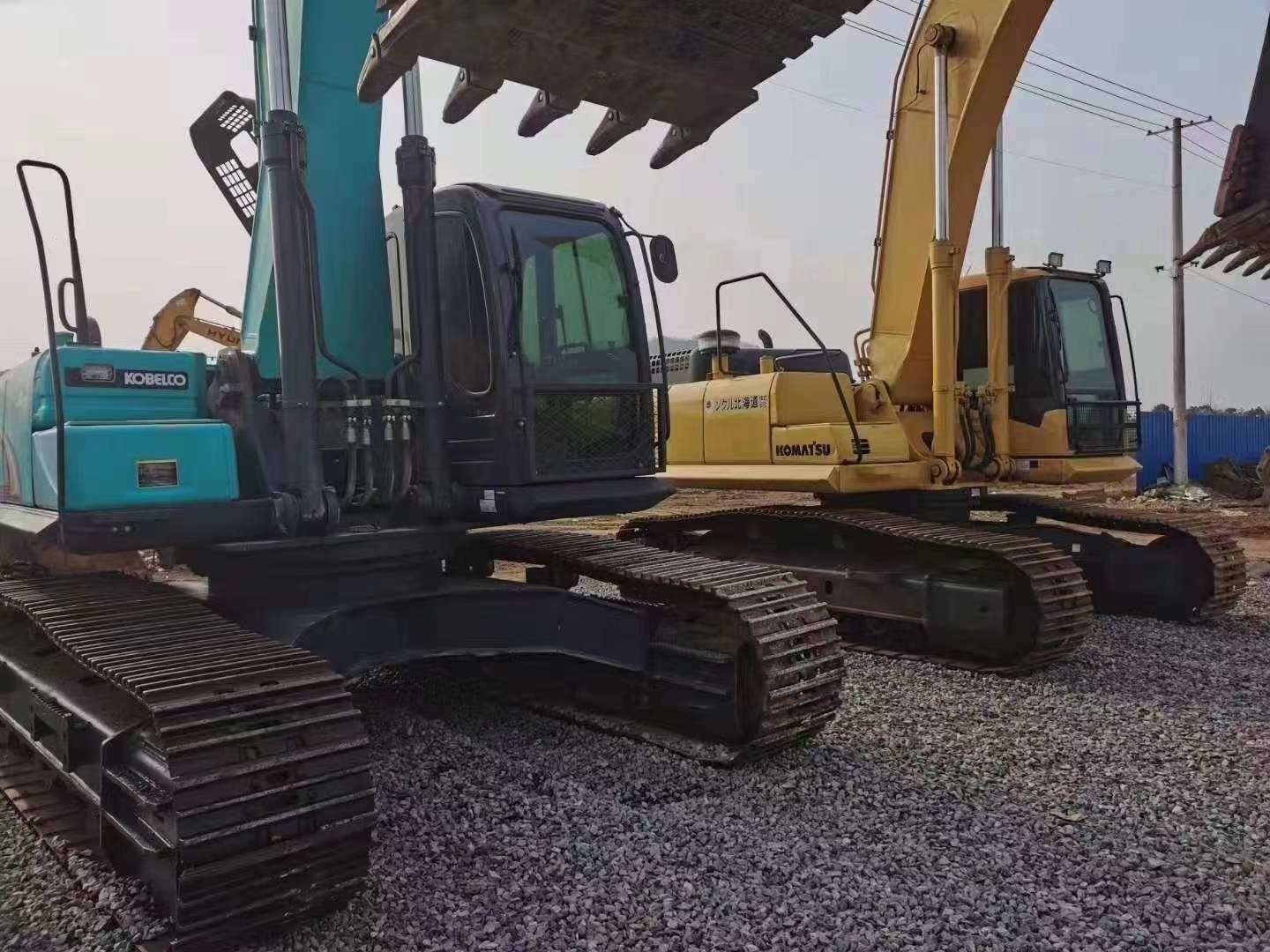 Used Kobelco Excavator SK 350 Kobelco Crawler Digger 35 Ton For Work Site