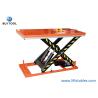 Buy cheap 2000×1000mm Electric Powered Lift Table Hydraulic Industrial 4T 1400mm Height from wholesalers