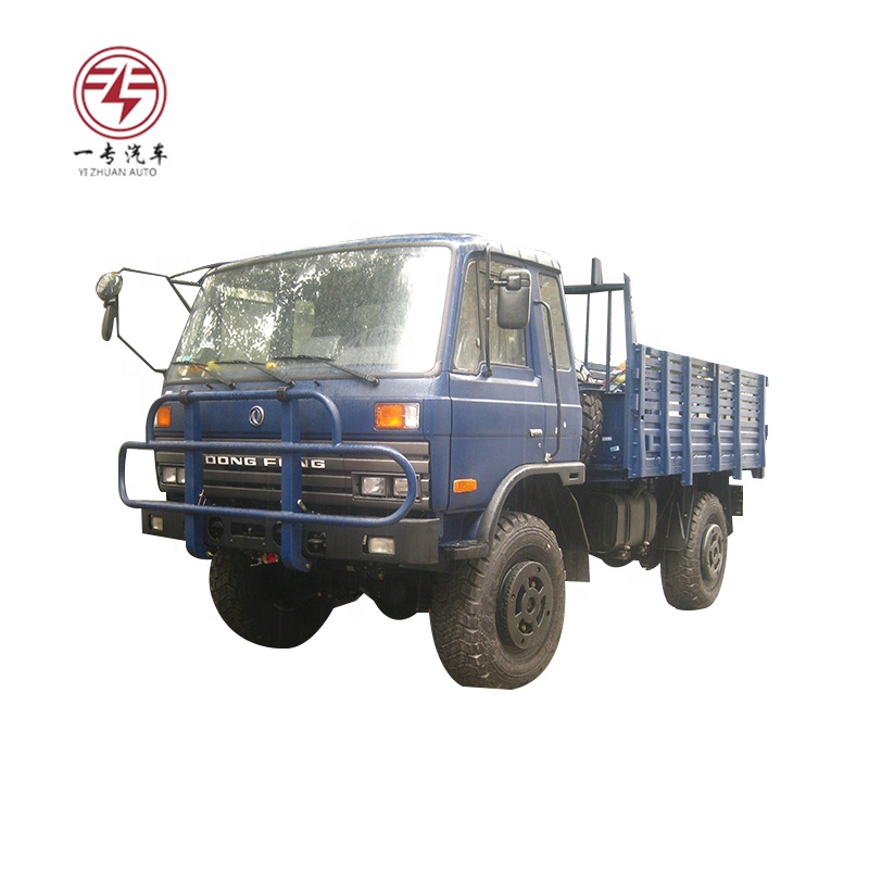 Fuel Tank Capacity 100-200L 10T Load 4X4 Off-Road Cargo Truck with Multimedia System