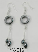 Elegant Magnetic Therapy Jewelry Earring With Spring Closure Systems