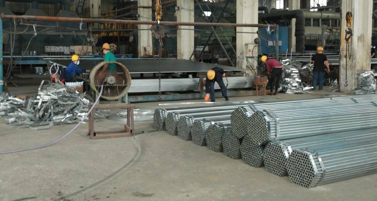 Manufacturer Hot Dip GI Construction Scaffolding Round Welded Pre Galvanized Steel Pipe