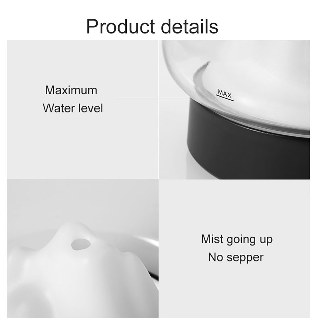 400ml BPA Free Mountain View Aroma Diffuser Humidifier