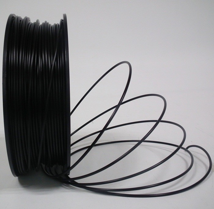 Black 1.75mm 1KG Carbon Fiber 3D Printing Filament For 3d Pen / 3d Printer