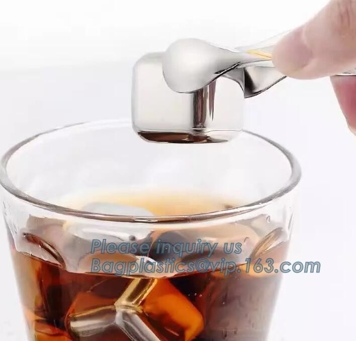 best chilling ice cubes for whiskey stainless steel whiskey stones with FDA, real dice ice cube whisky wine stone stainl