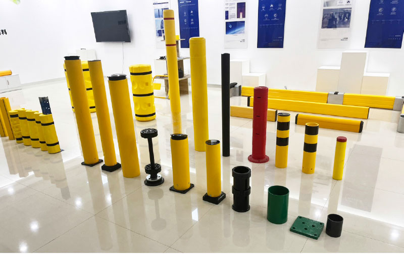 Safety Bollard Anti-collision Post Bollard Traffic Guardrails