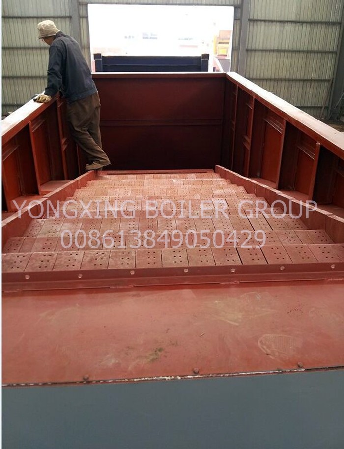 Cast Iron Coal Furnace Grates Customized Moving Boiler Parts Simple Operation
