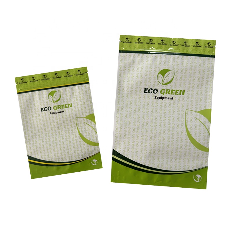 Custom Printed Stand Up Zipper Bag For Pumpkin Sesame Chia Seeds Packaging Pouches