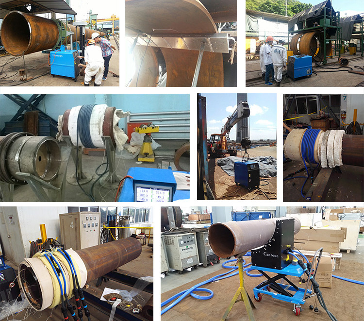 Power 380V Induction Heating Machine Continuous/Pulse Heating For Metal Copper Iron Brass