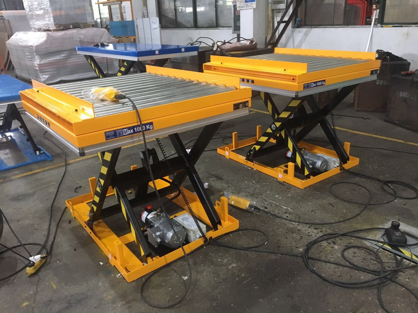 Furniture Scissor Lift Hydraulic Platform Table 1000kg 2204lbs 1 Tonne Scissor Lift Table