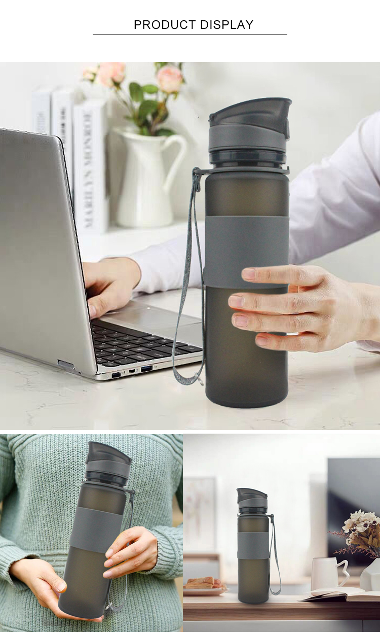 650ML Lightweight Collapsible Silicone Water Bottle