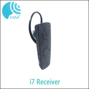 I7 Auto Induction Audio Guide System , Ear Hanging Whisper Tour Guide Audio Systems