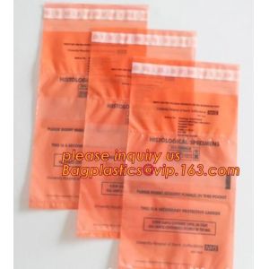 Lab Bags Specimen Bags zip bag, Medical Grade Laboratory Specimen Bag, Three Wall Biohazard Specimen Bag With a Document