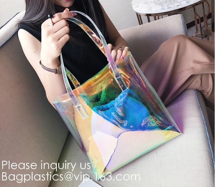 Cosmetic Packaing,Storage Bag,Promotional Gift,Makeup Toiletry Bag,Amazon Ebay Hot Selling Clear Pvc Tote Bag Transparen
