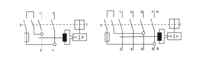 PG 230V/400V RCCB residual current circuit breaker