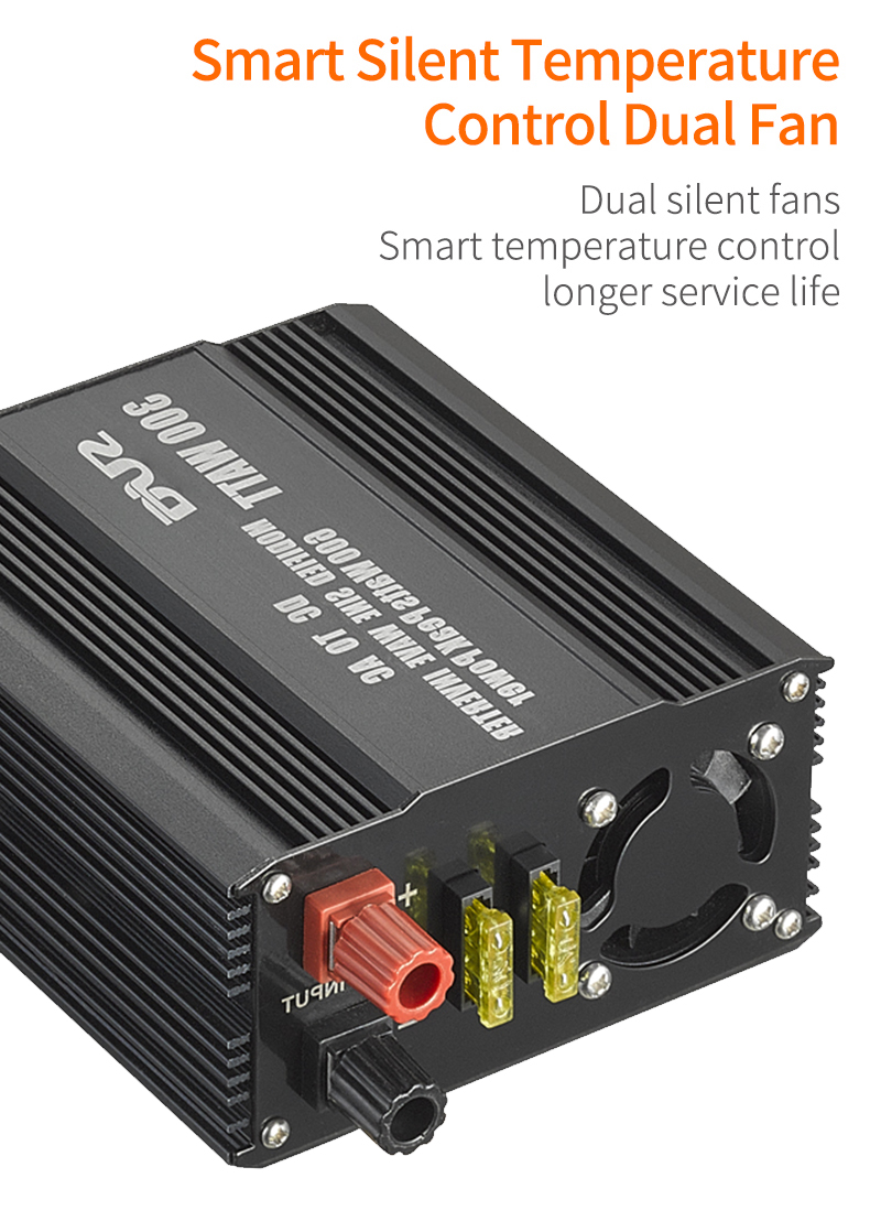 300W Off Grid Power Solar Car Inverter For Home Use