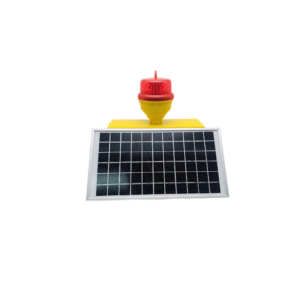 FAA 130m/S LED Solar Obstruction Light Aircraft Warning Marker Low Intensity