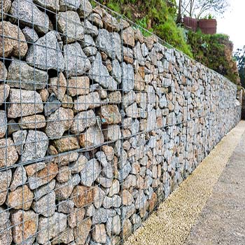 Anping factory welded gabion retaining walls blocks 200x100x50 welded gabion box gabion basket stone cage garden fence price
