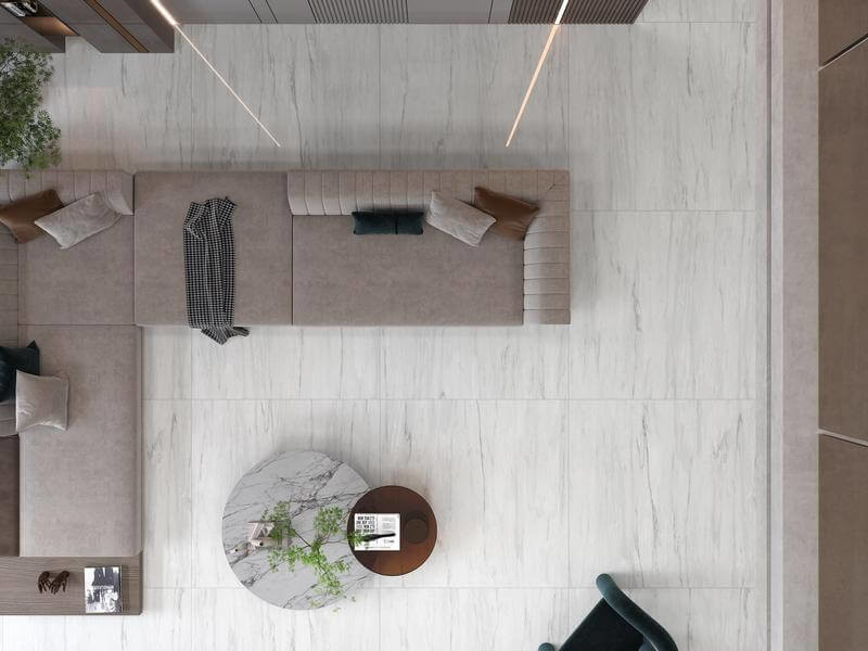 Backgroud 1200x1200x9mm Inside Wall Polished Porcelain Glazed Tiles For Project And Decoration