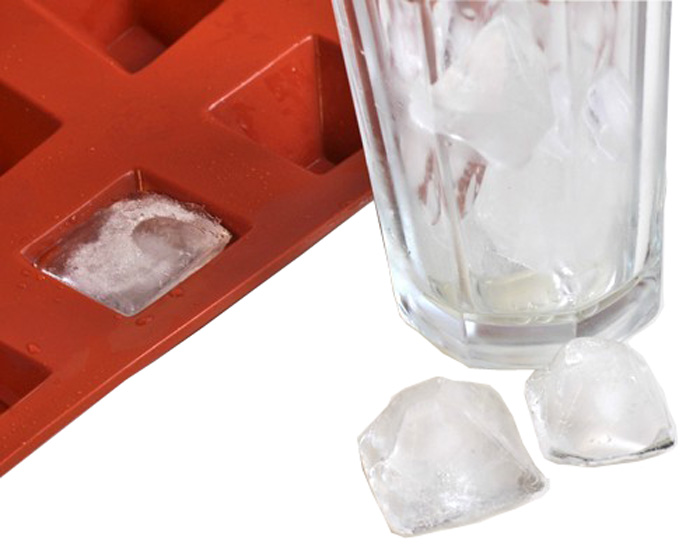 Silicone manufacturer Silicone baking tools 15 cup silicone ice/chocolate mold SB-004
