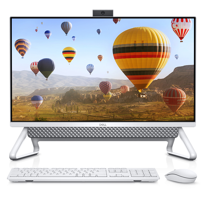 High Energy All-in-One Machine Dell Inspiron 5400 23.8inch i3-1115G4 8G 256G SSD White