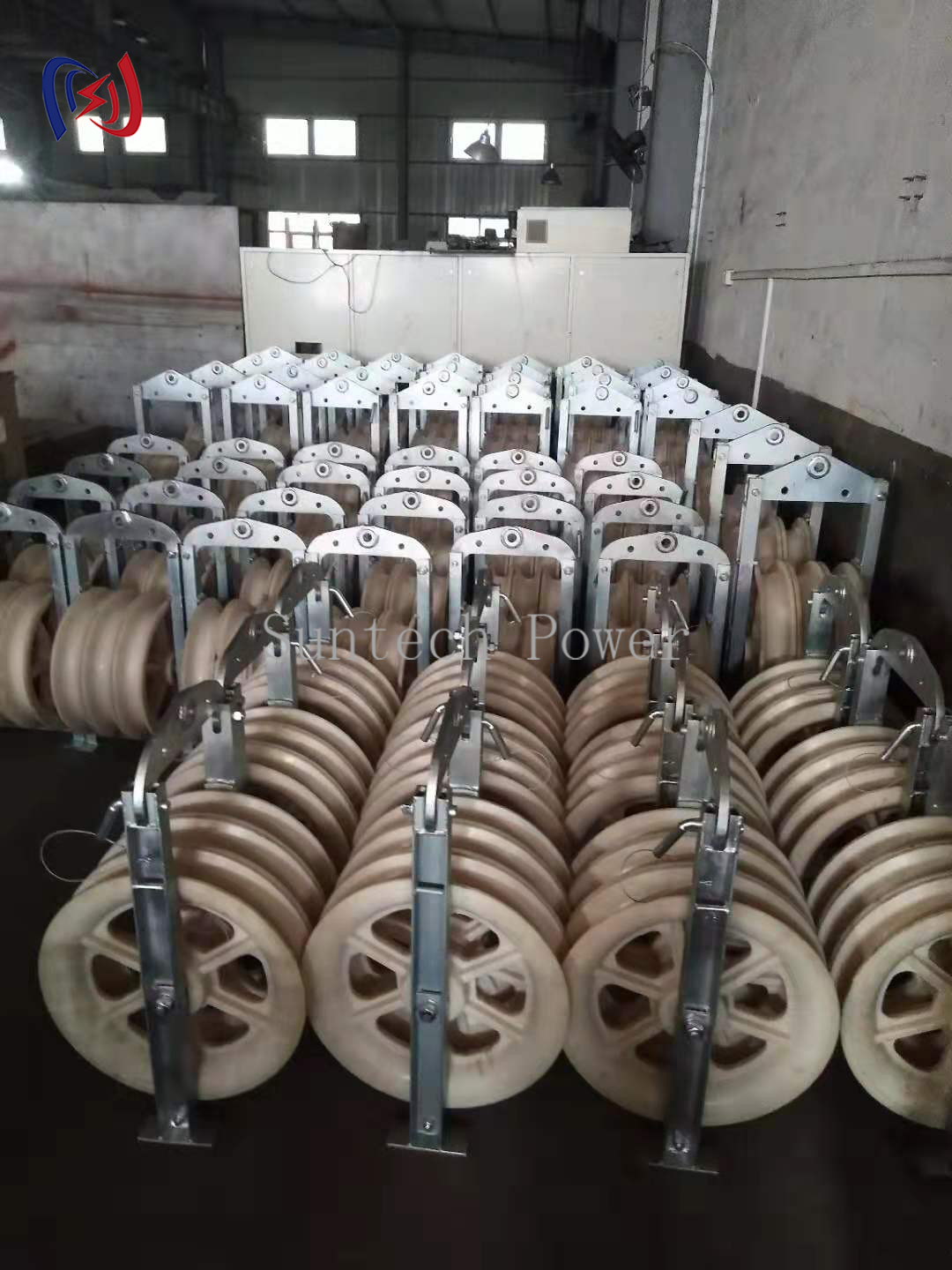 508 Series Stringing Block Rubber Lined Aluminium Sheave