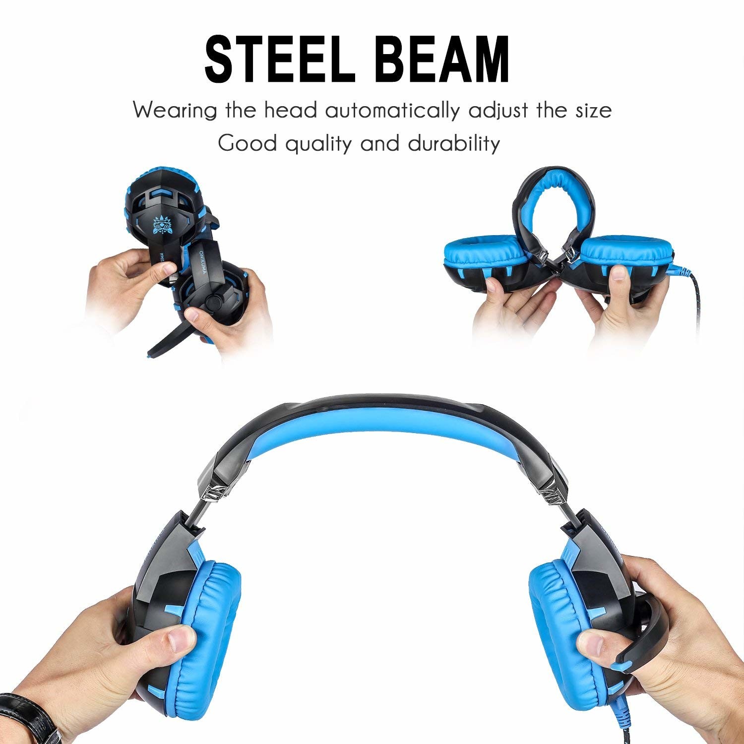 Noise Cancelling 2.2m 2.2kohm 117dB Wired Gaming Headset