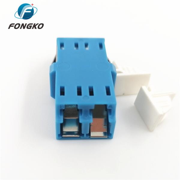 Single Mode LC Duplex Adapter UPC Ethernet To Fiber Adapter SM DX