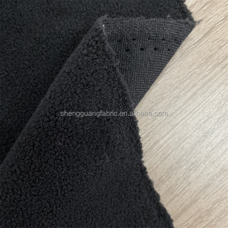100% Polyester Polar Fleece Fabric Super Soft Knit Double Side Brushed Anti Pilling