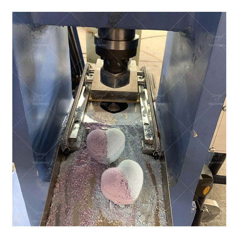 Manual Semi Auto Hydraulic Bath Bomb Press Mold Machine for Boming Bath Fizzes Salt