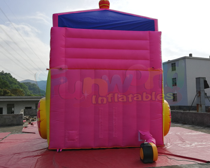 Unicorn Jumping Bouncy Castle Inflatable Bounce House With Slide