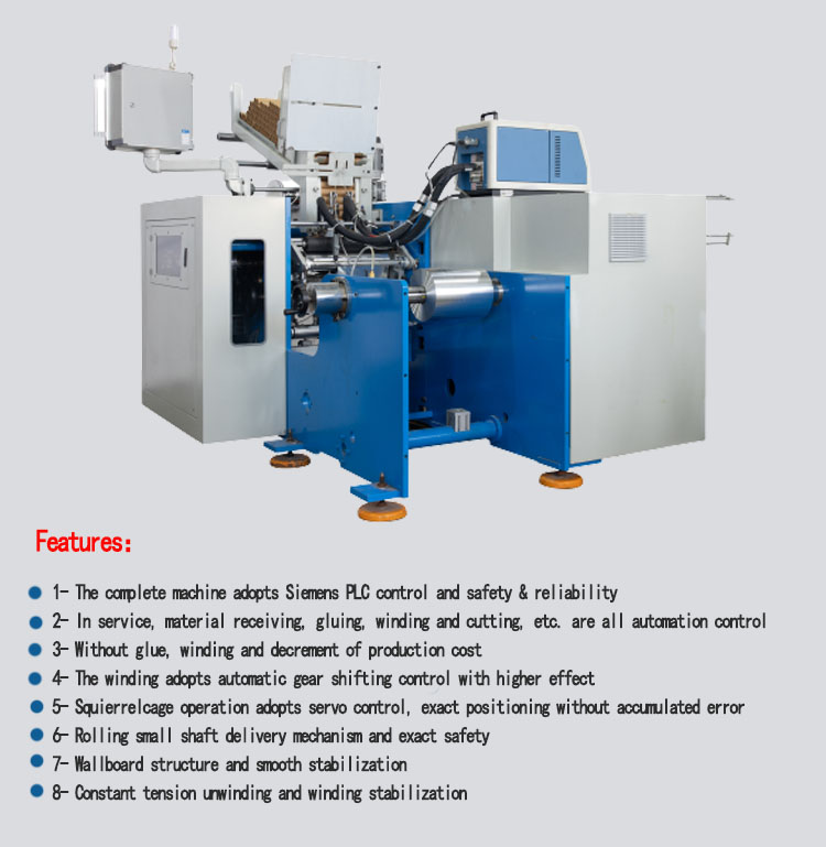 Full Automatic Stretch Aluminium Foil Rewinding Machine with Wood Packaging Material